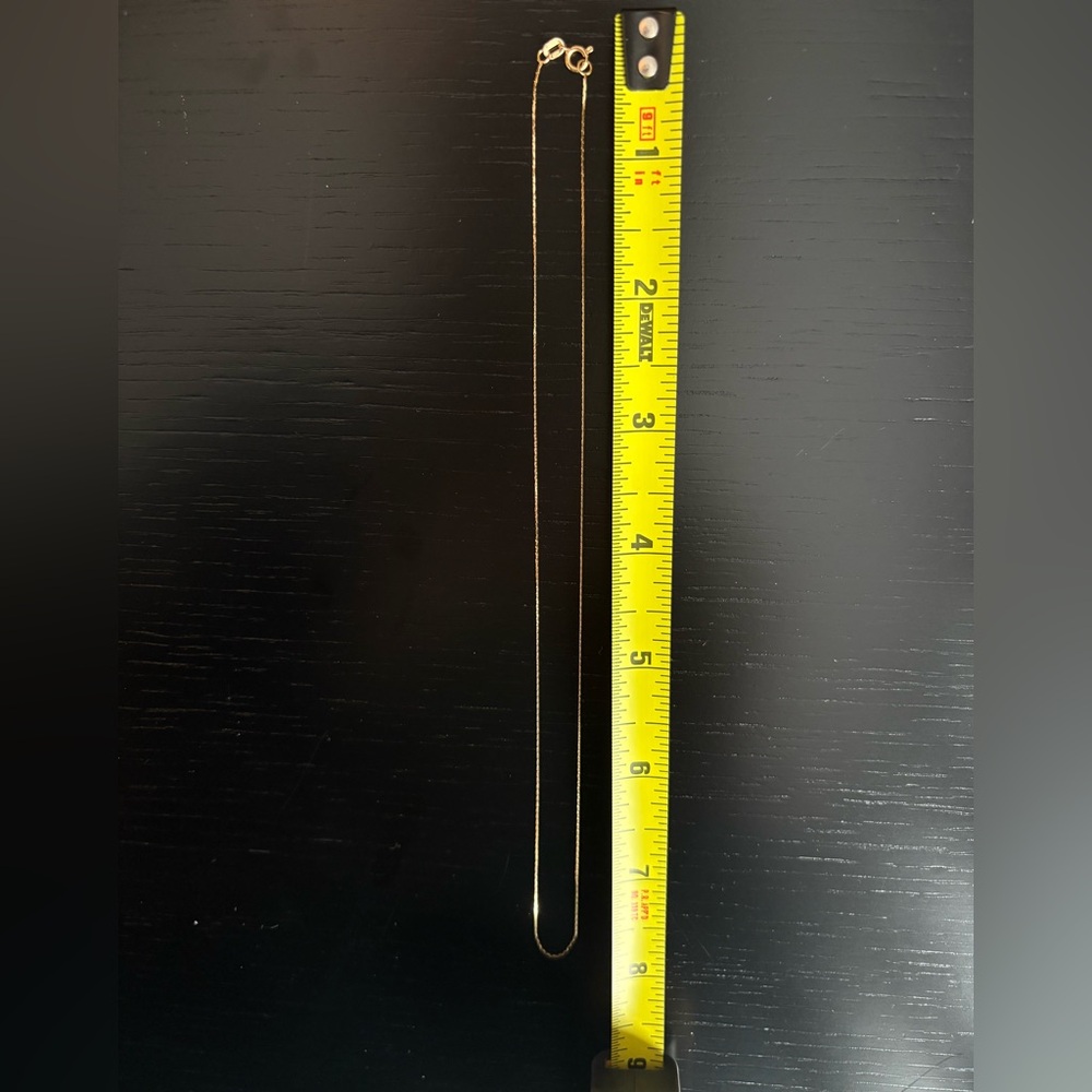 14k Gold 16 Inch Necklace